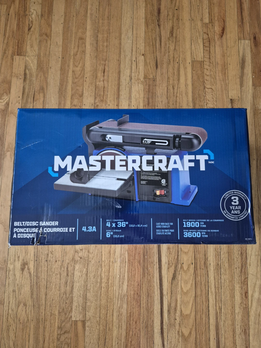 Mastercraft Belt/Disc Sander