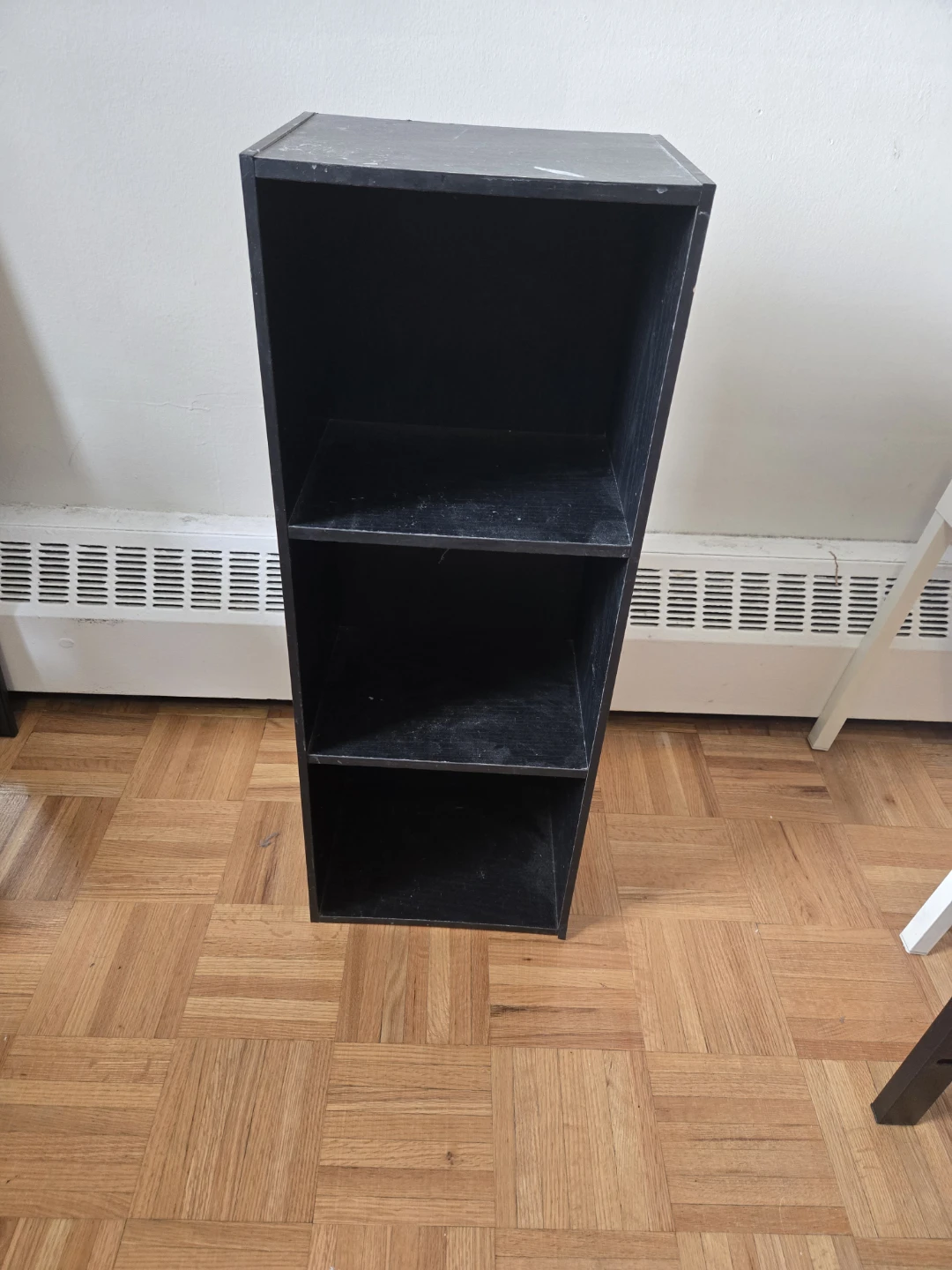 Black 3-Shelf Storage Unit