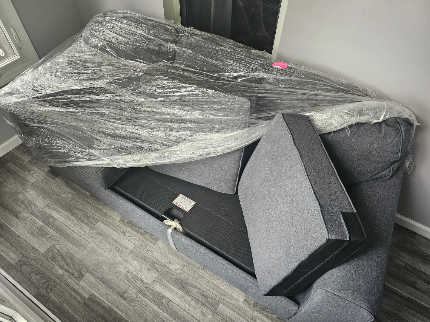 Gray Sectional Sofa - photo 2