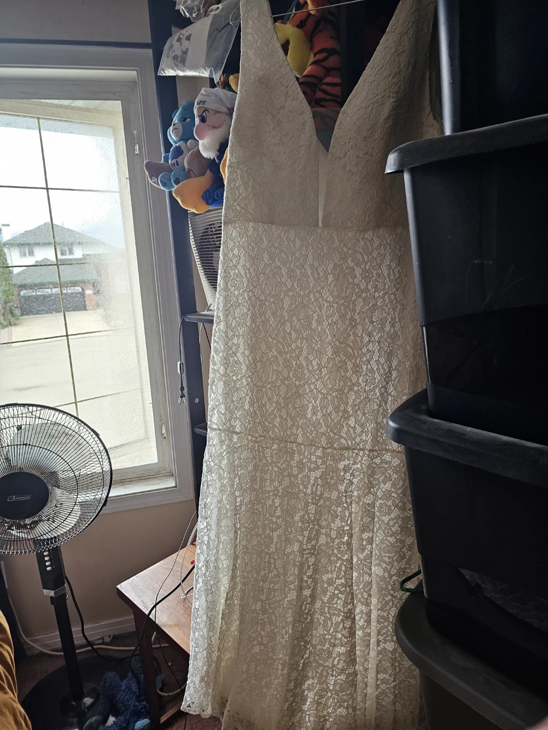 Lace wedding dress