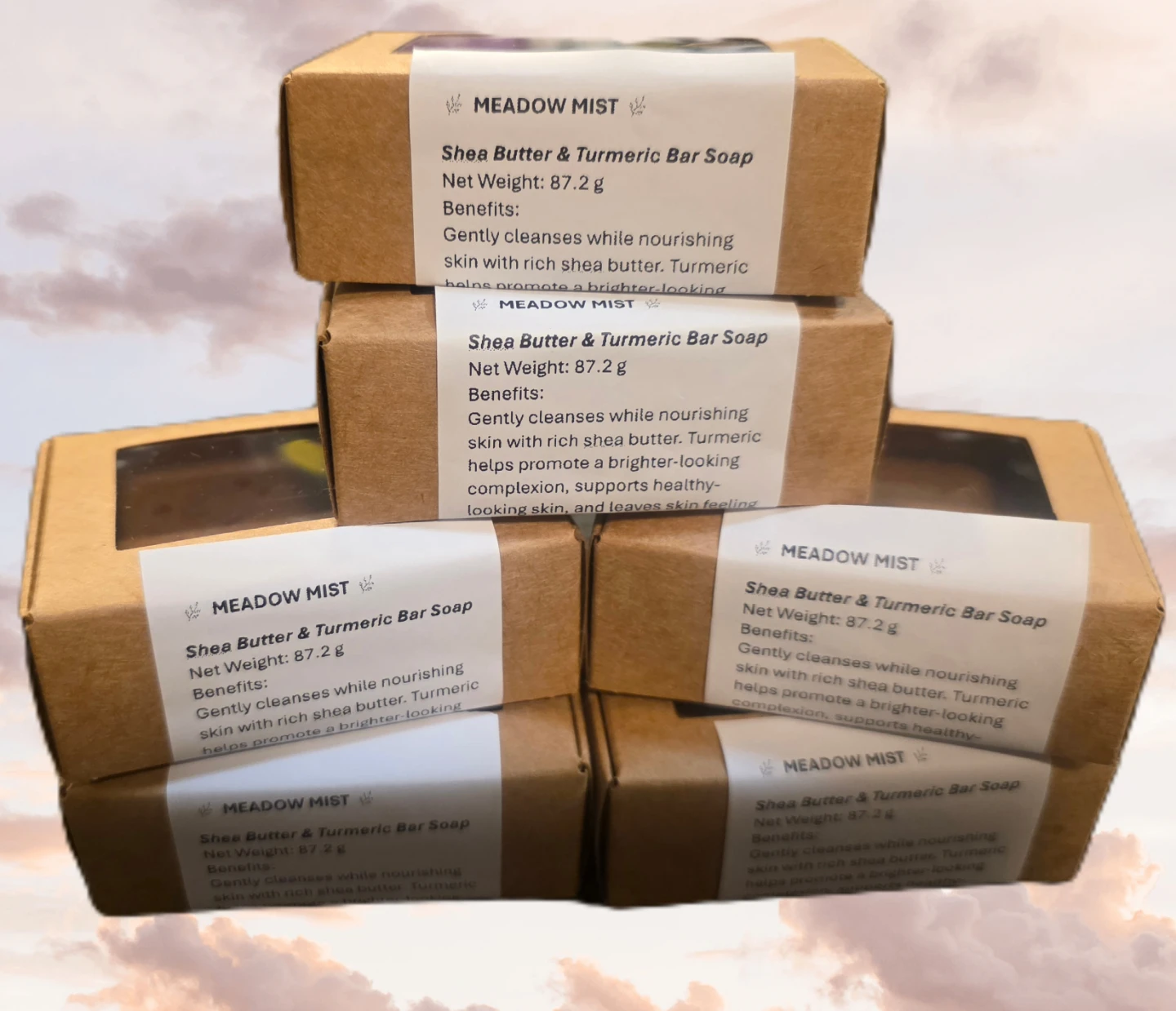 Meadow Mist Shea Butter & Turmeric Bar Soap - photo 2