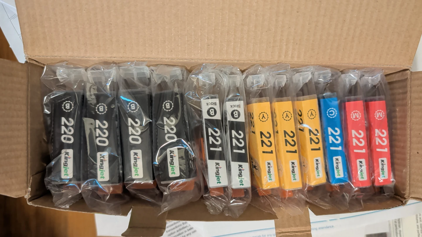 Inkjet cartridges Canon 220/221