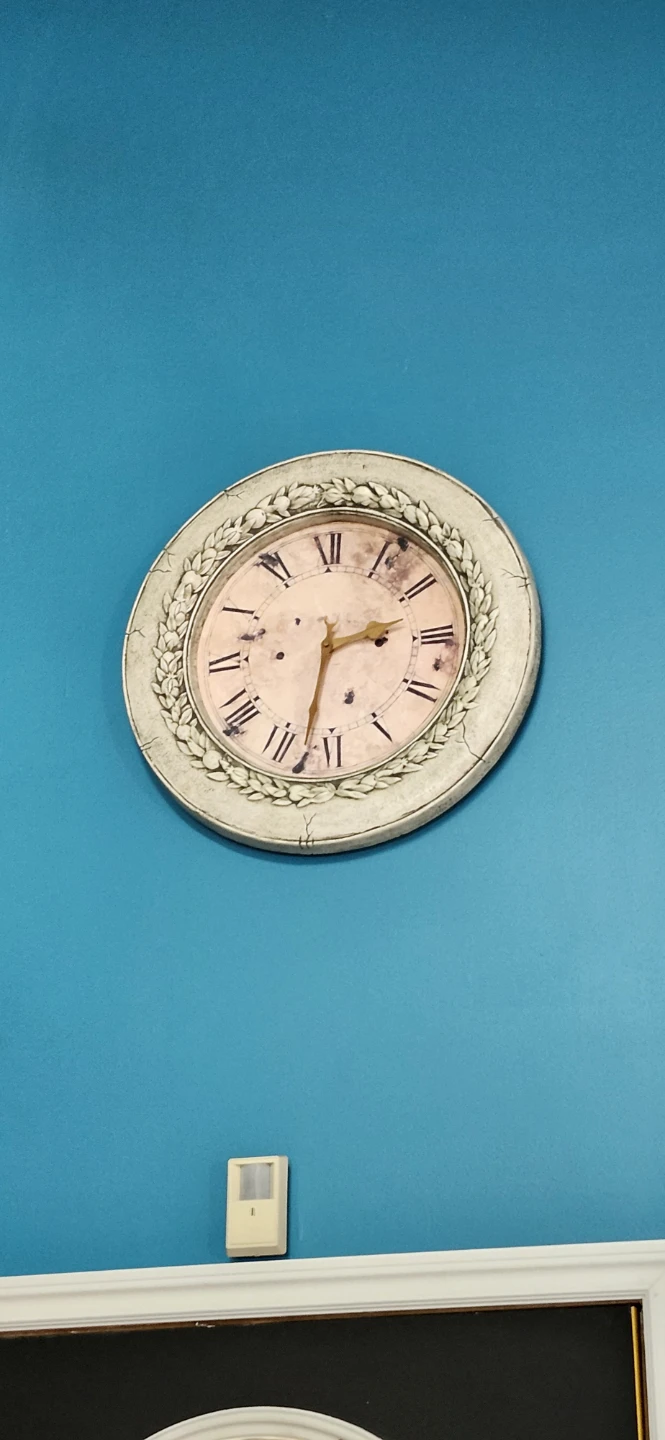 Vintage Roman Numeral Wall Clock