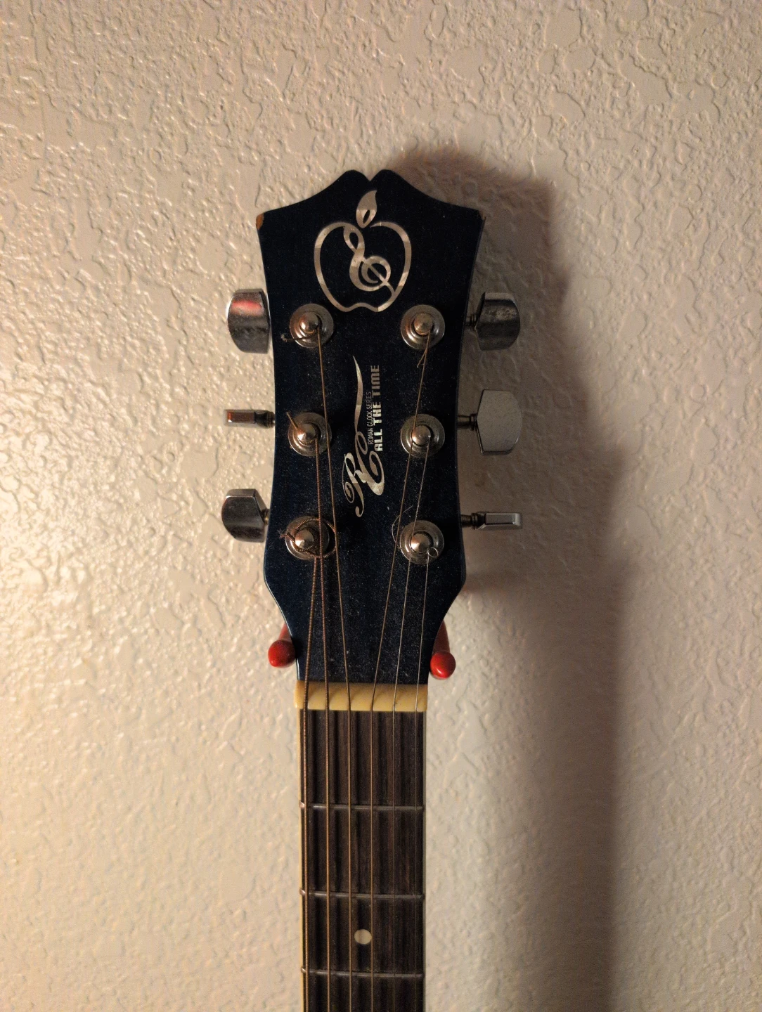 Apple Brand Acoustic Guitar - Blue - photo 2