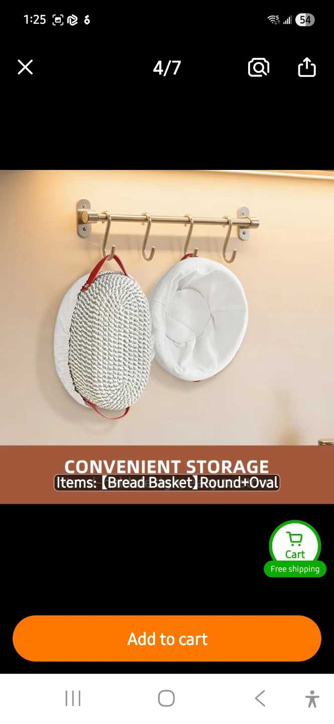 Set of 2 bread proofing baskets - photo 2