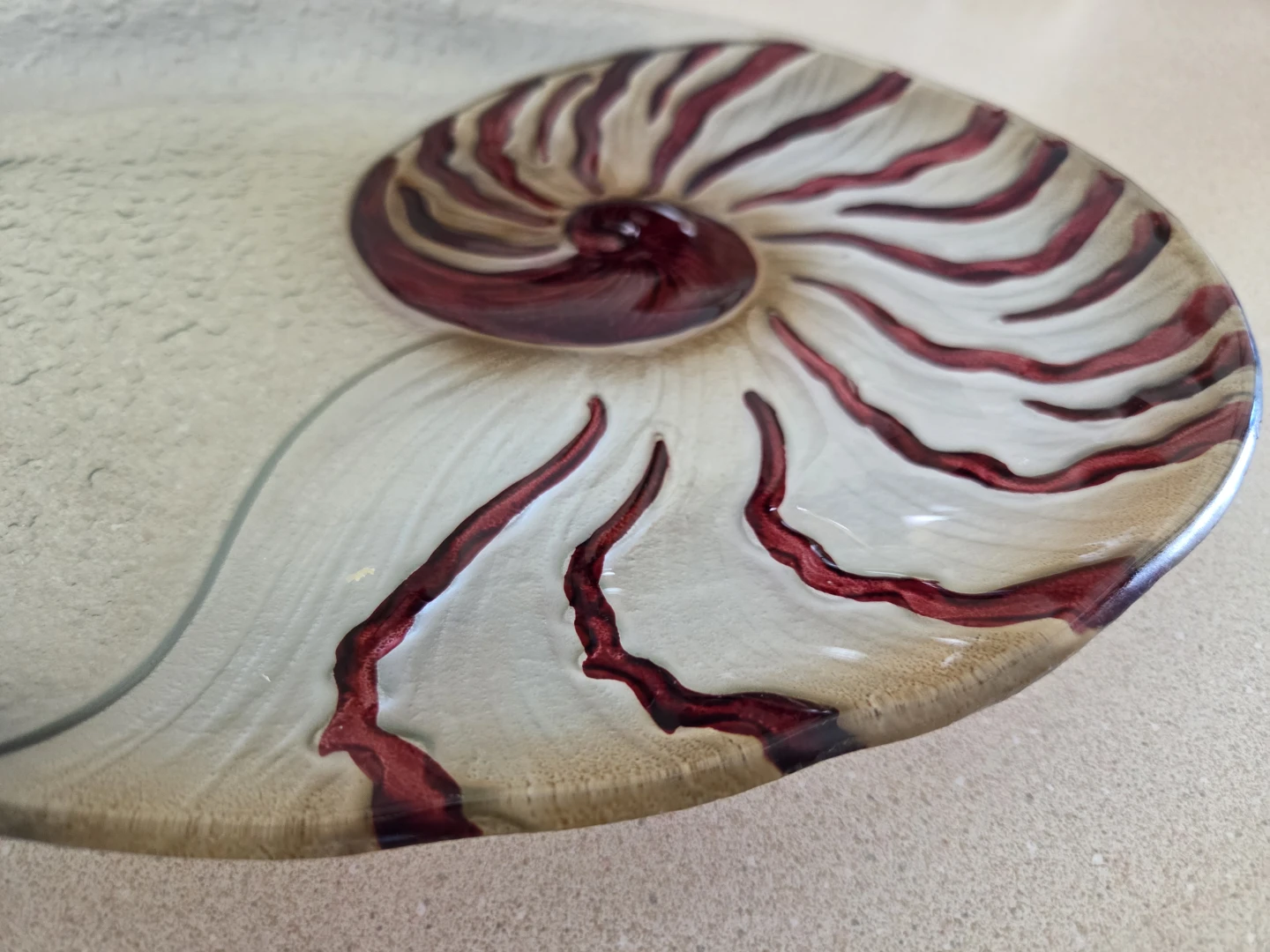 Glass shell plate - photo 2