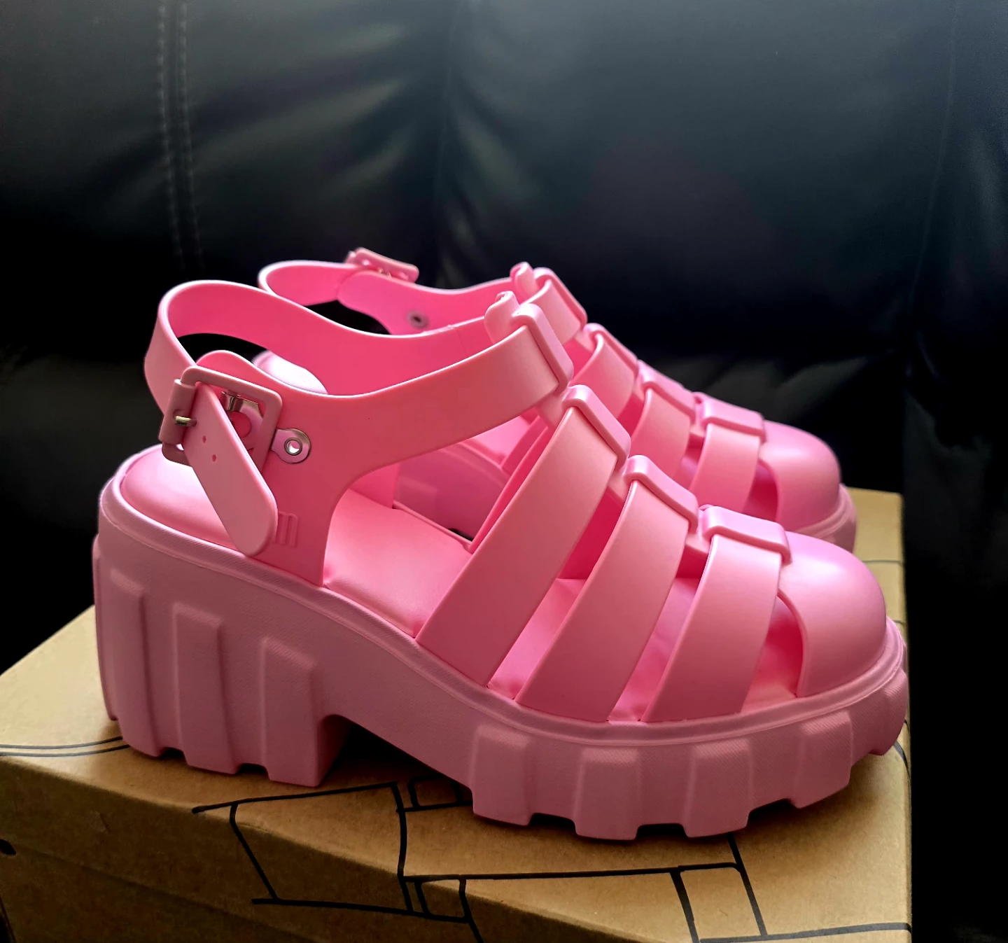 Brand new Melissa women sandals Pink Made in Brazil - photo 4