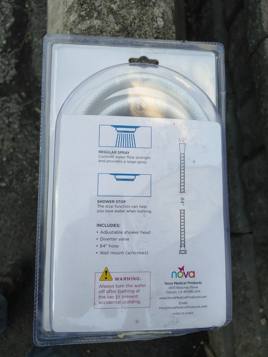 Nova hand held shower set - photo 2