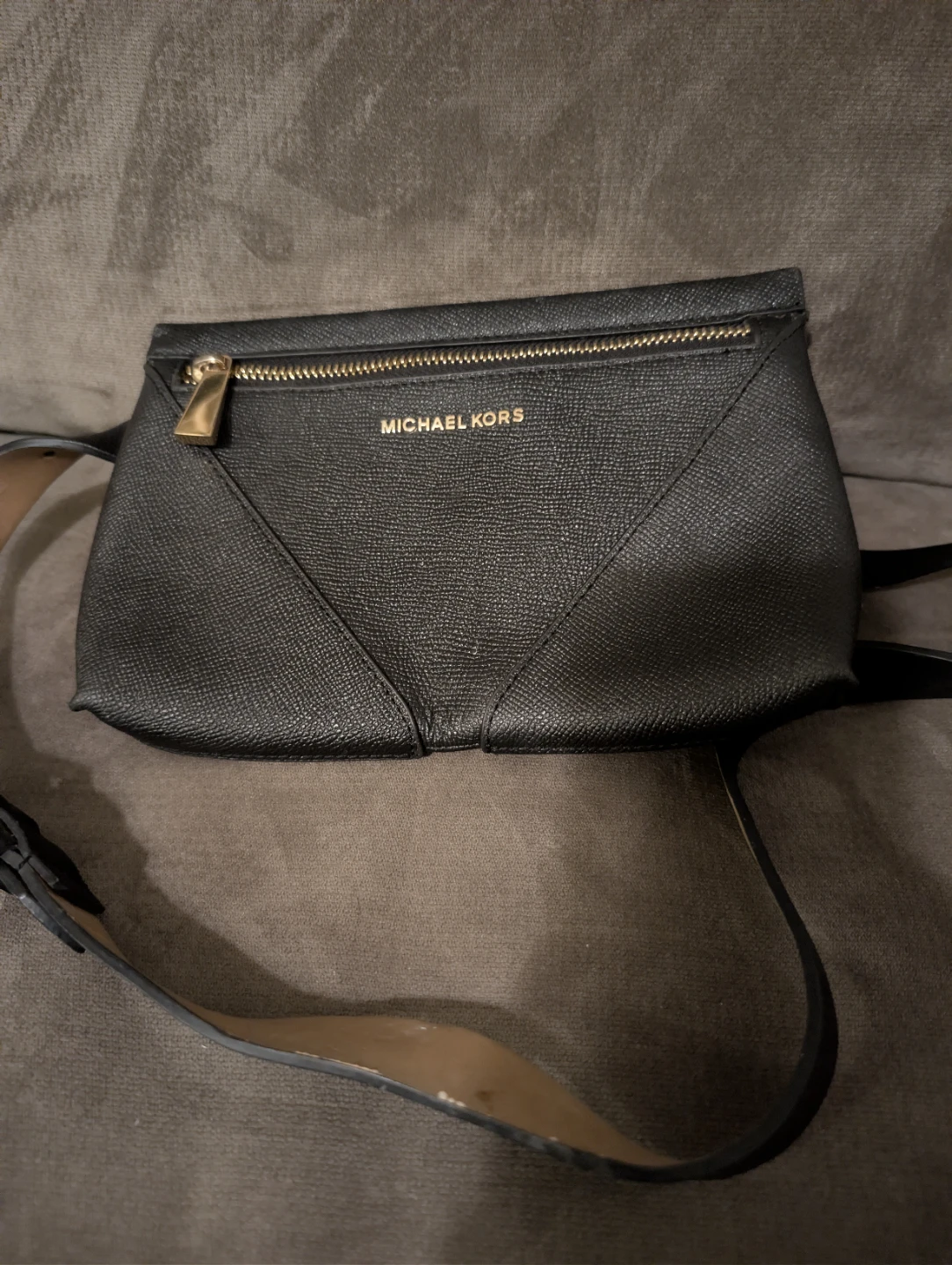 Michael Kors Black Leather Clutch Wallet ⚽