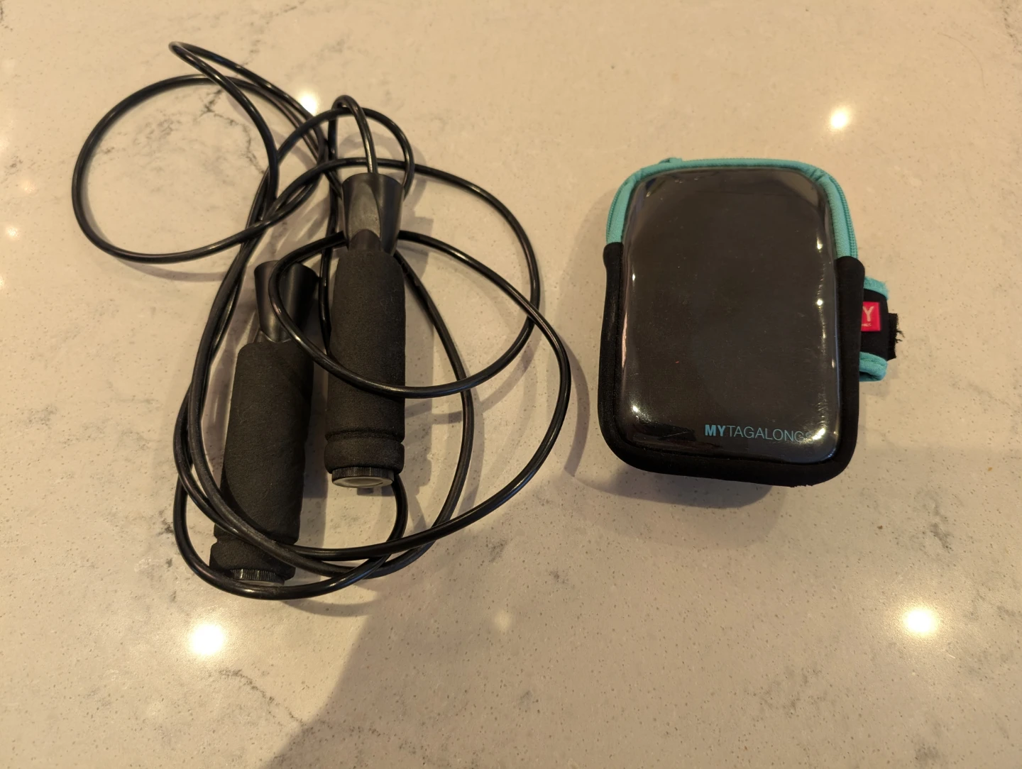 Jump Rope with Phone Armband