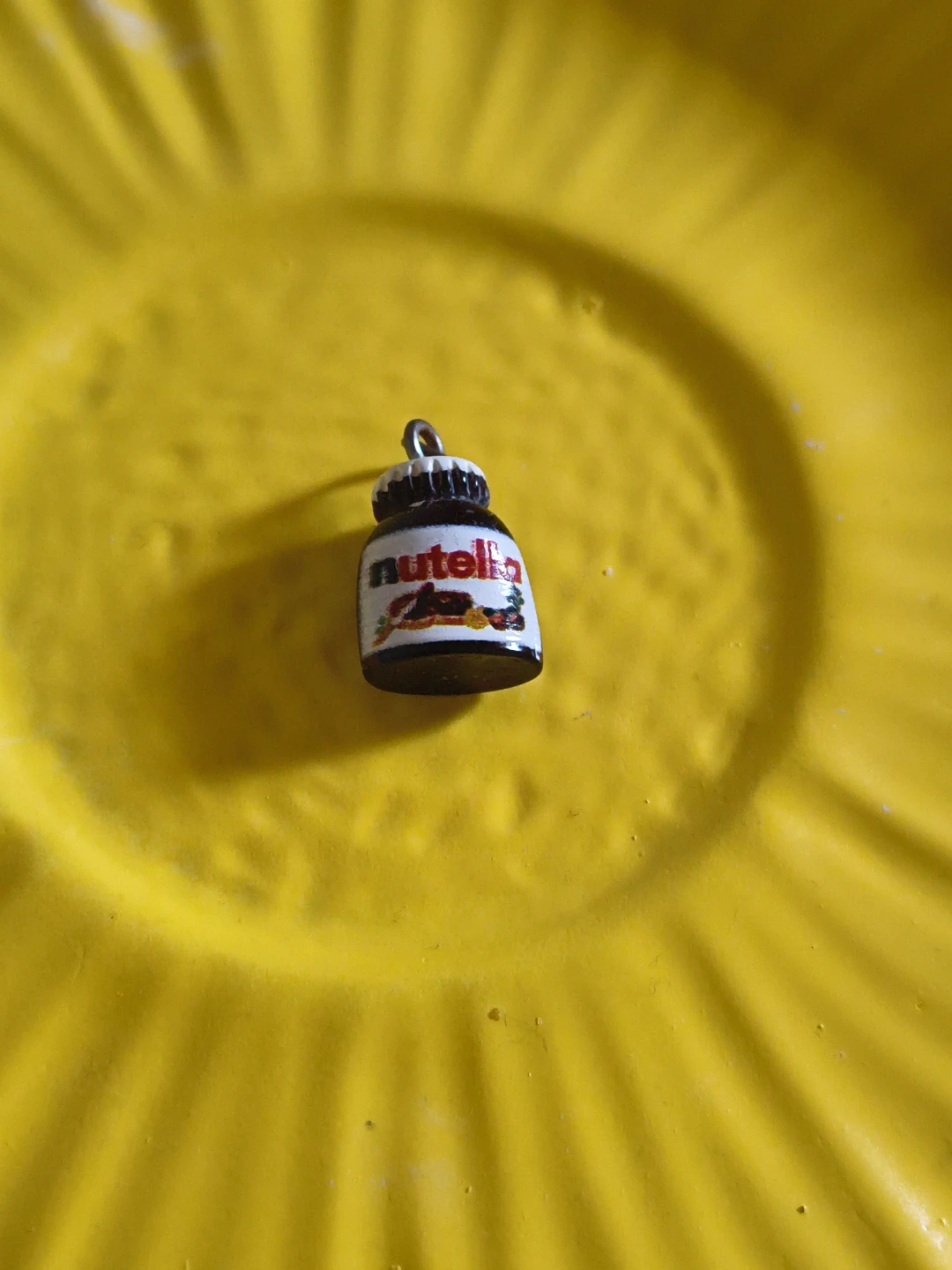 Nutella Necklace Charm
