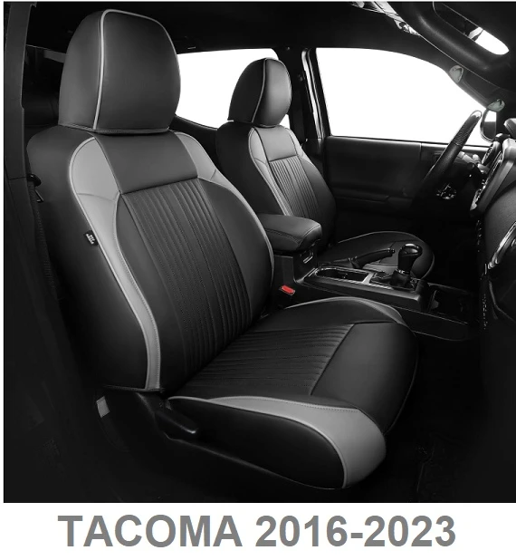 FREESOO Toyota Tacoma Custom Seat Covers (2016-2023) - Full Set