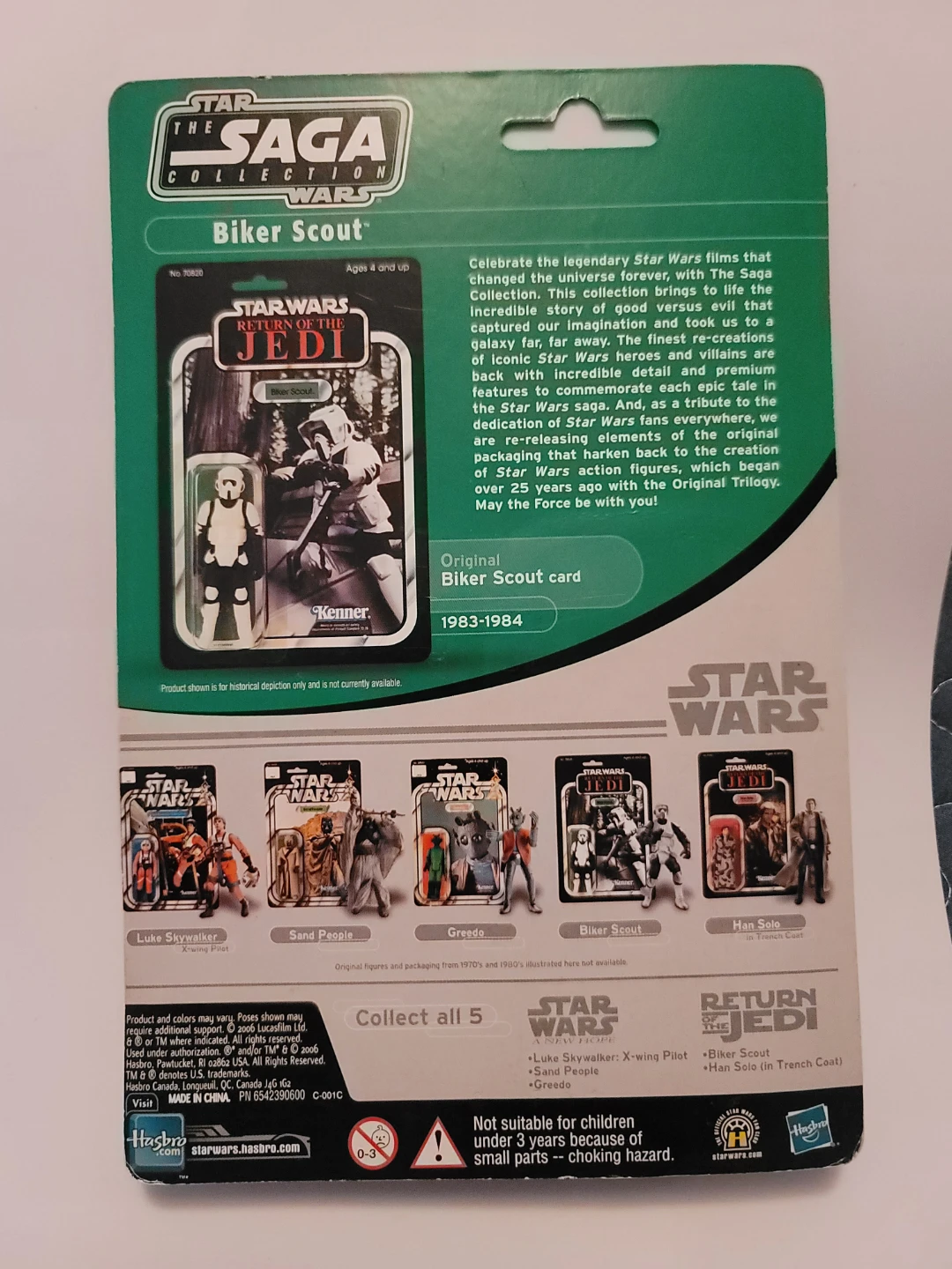 Star Wars Return of the Jedi Biker Scout Action Figure - photo 3