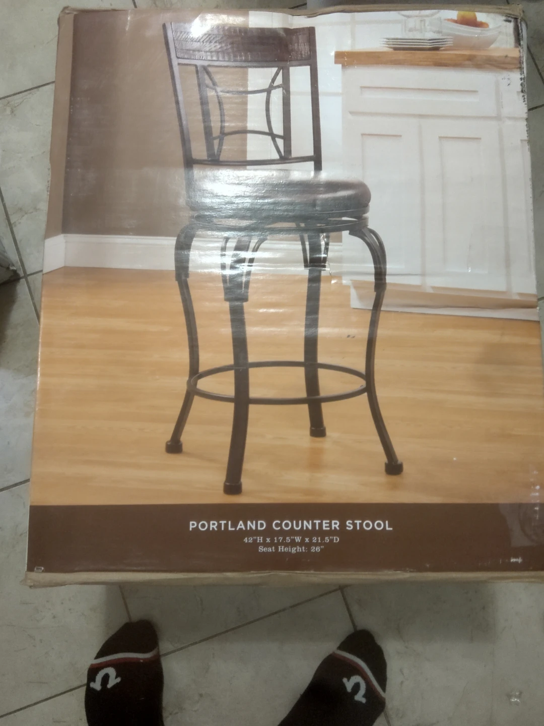 Portland Counter Stool - 26" Seat Height