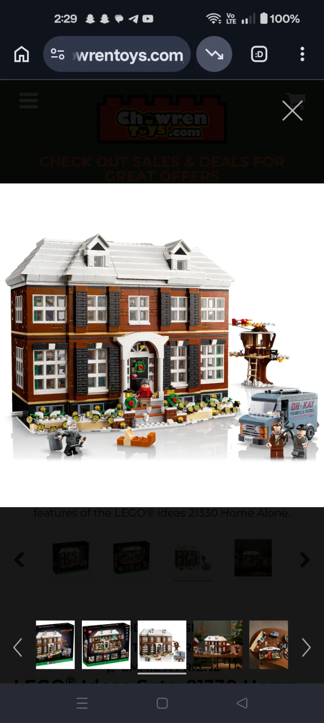 LEGO Ideas Home Alone The McCallister House Set 21330 - photo 4