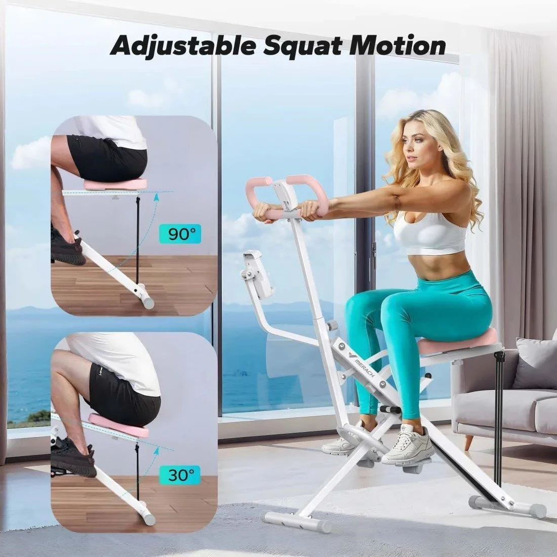 Merach Squat Assist Workout Machine - photo 4
