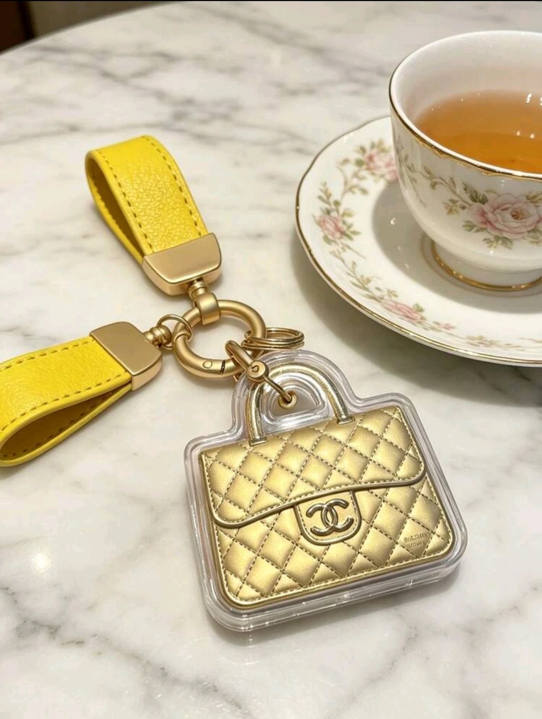Chanel Inspired Bag Charm Keychain - photo 5