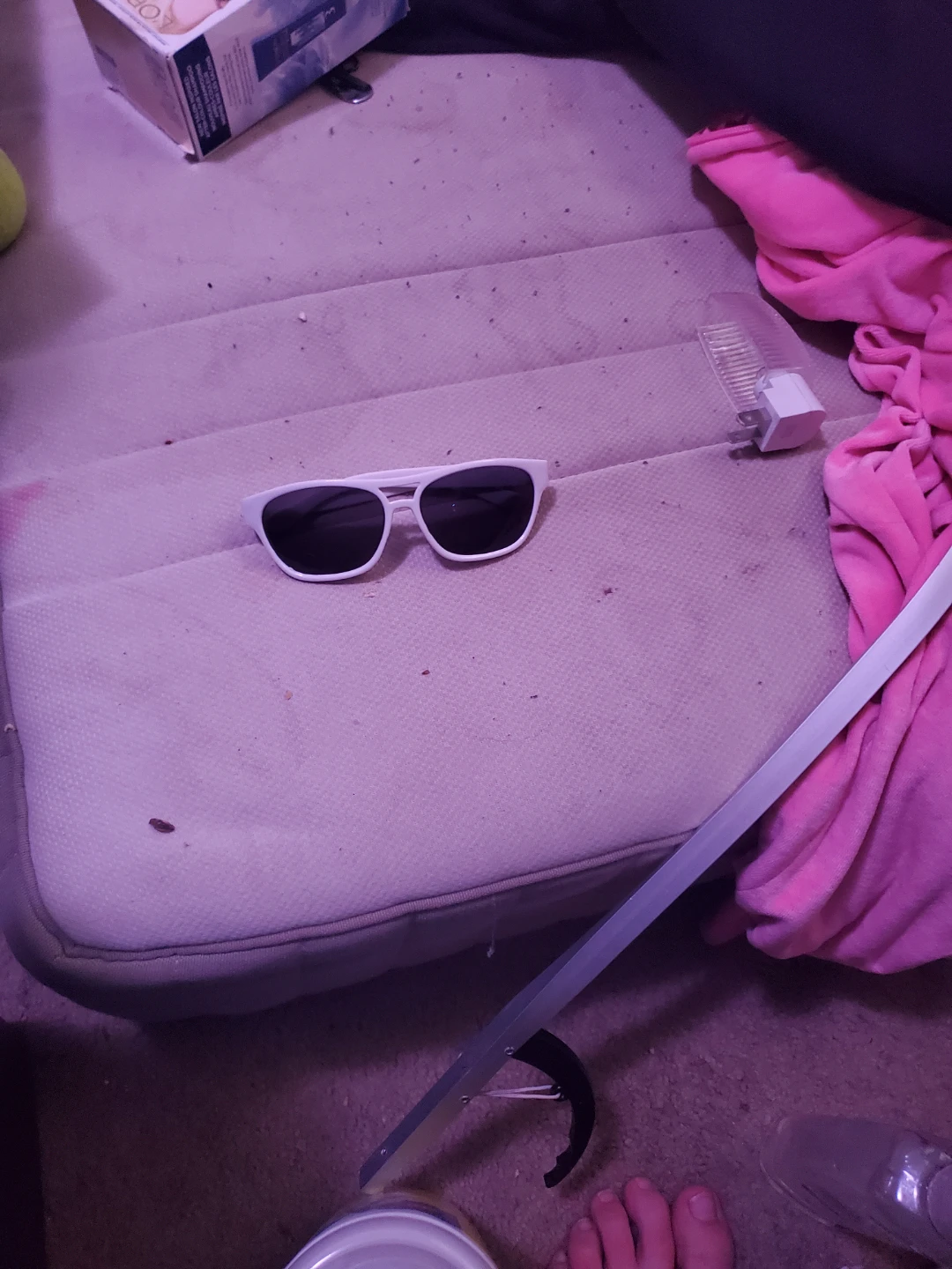 White Fashion Sunglasses