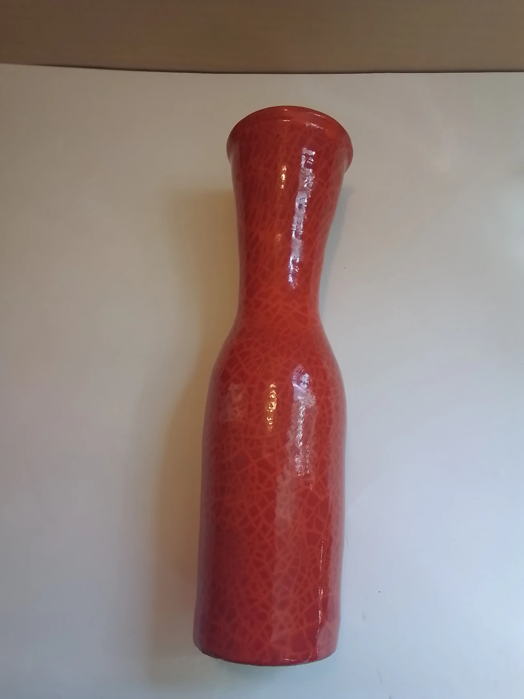 Vintage Zsolnay Pécs Red Crackle "Snakeskin" Glaze Art Pottery - photo 4