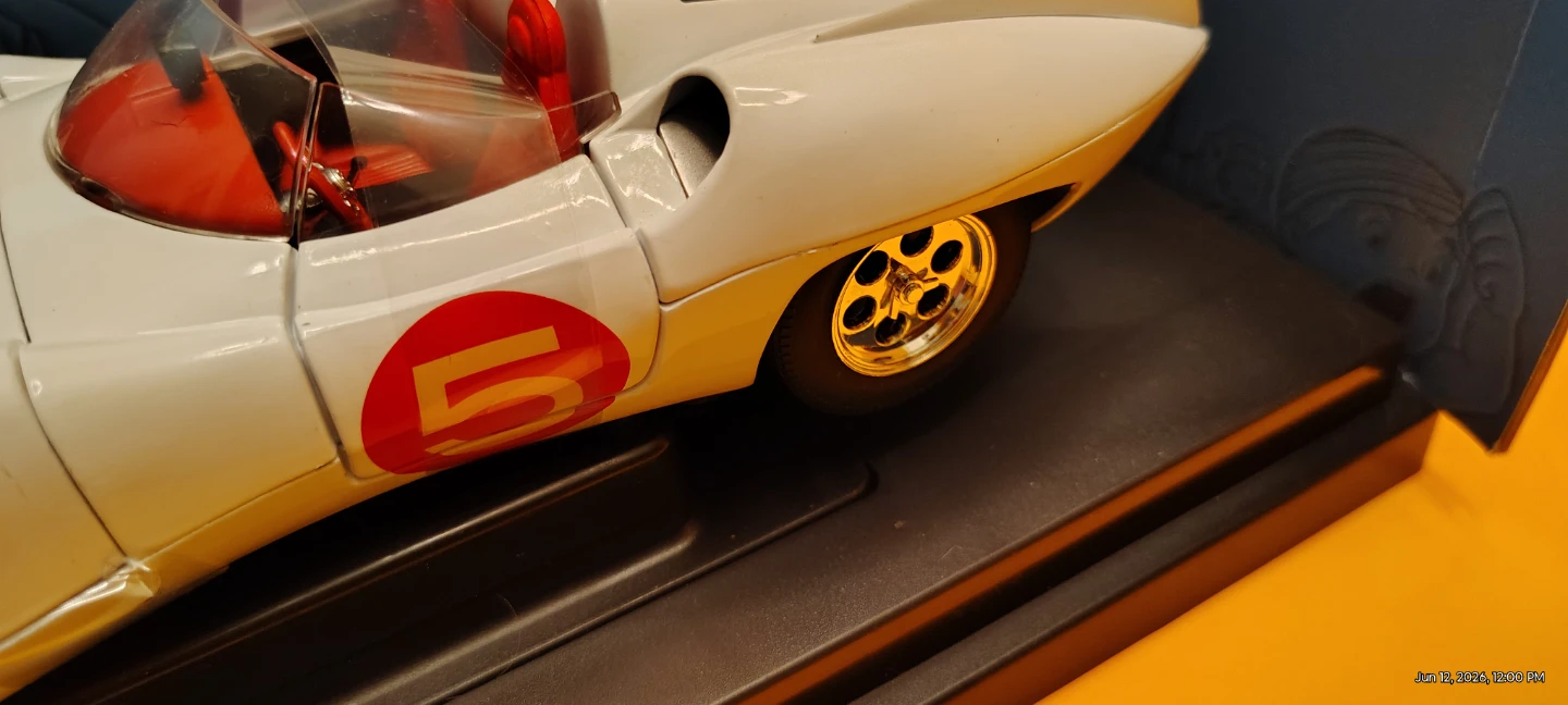 Speed Racer Mach 5 1:18 Scale Die Cast Metal Car - photo 5