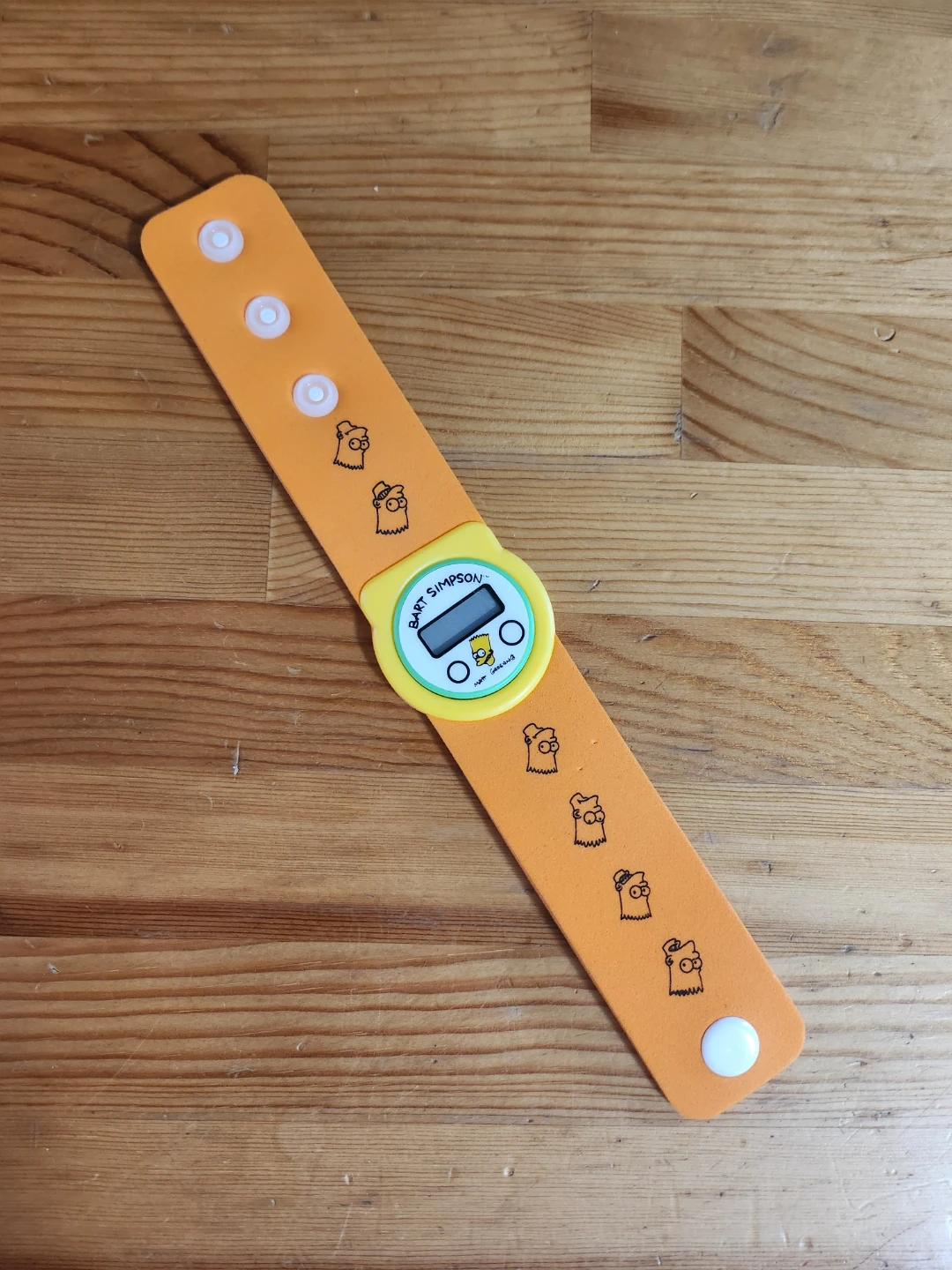 Vintage Kellogg's Cereal Bart Simpson Digital Watch 2002