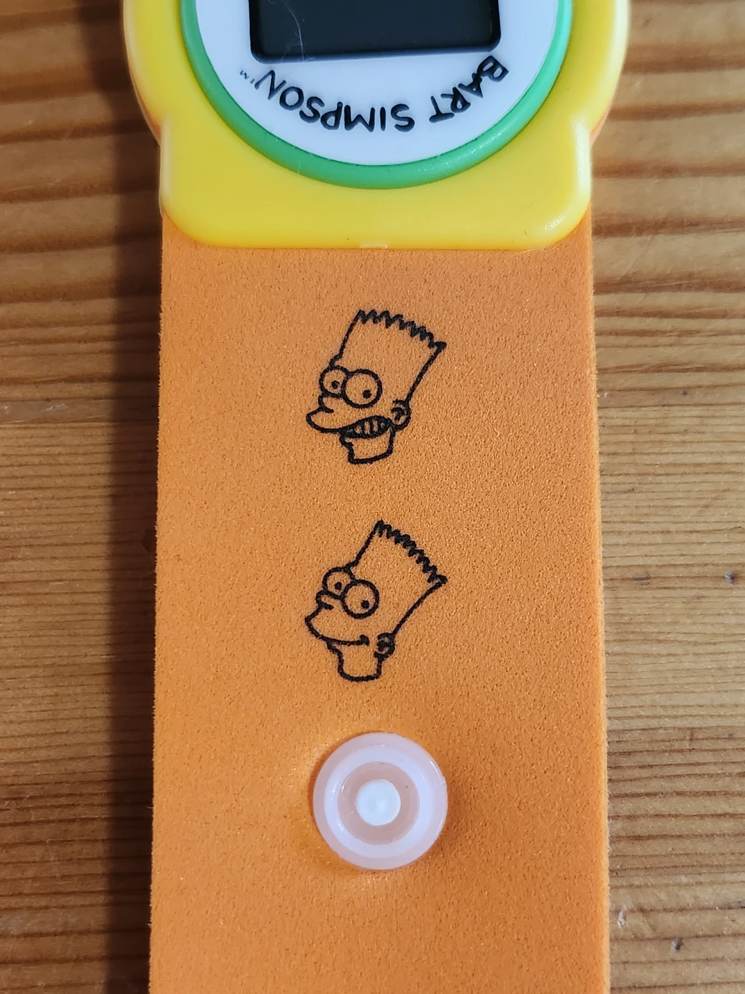 Vintage Kellogg's Cereal Bart Simpson Digital Watch 2002 - photo 4