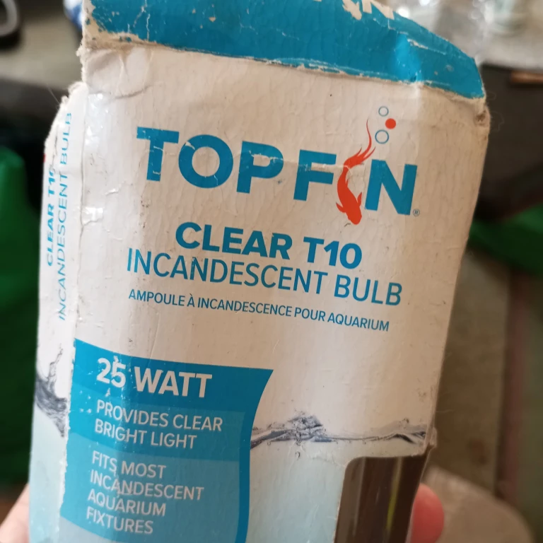 Top Fin 25 Watt Clear T10 Incandescent Aquarium Bulb (2 Count)