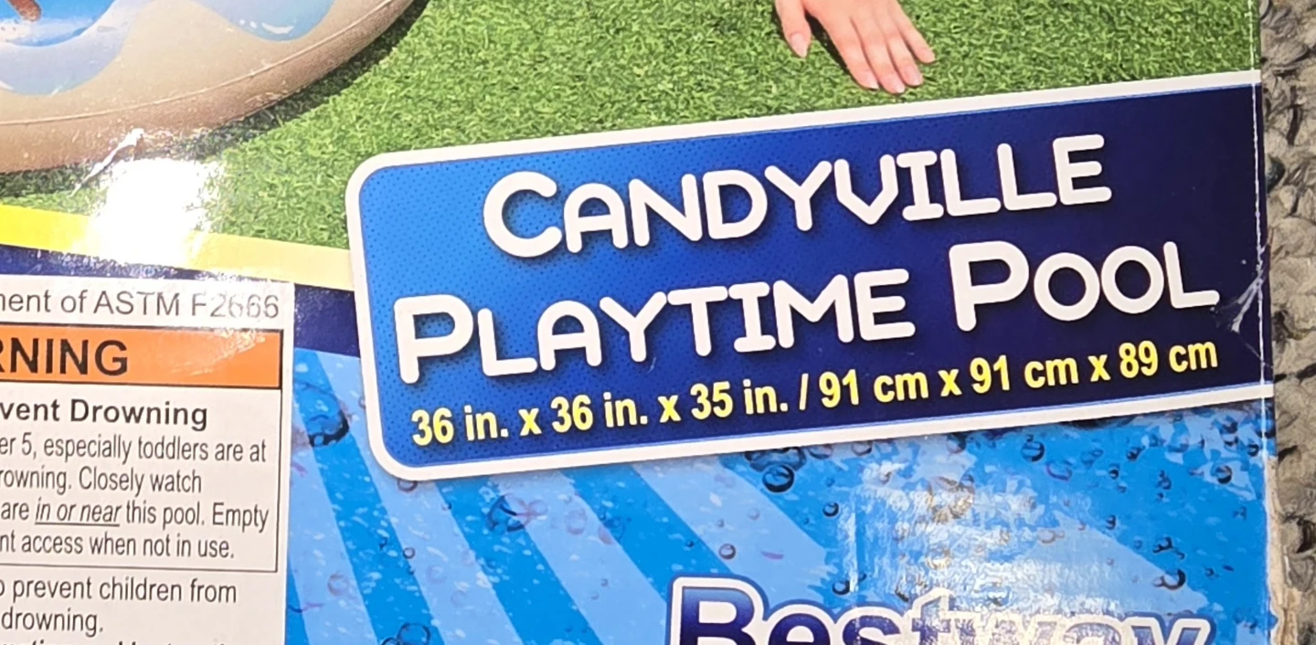Bestway H2OGo! Candyville Playtime Pool 36" x 36" x 35" - photo 3