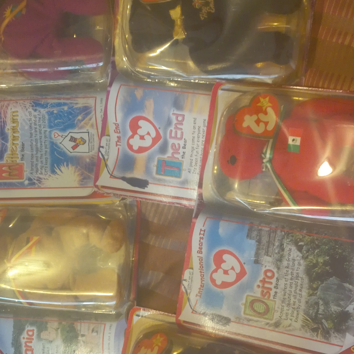 Ty Beanie Babies Millennium the Bear and others