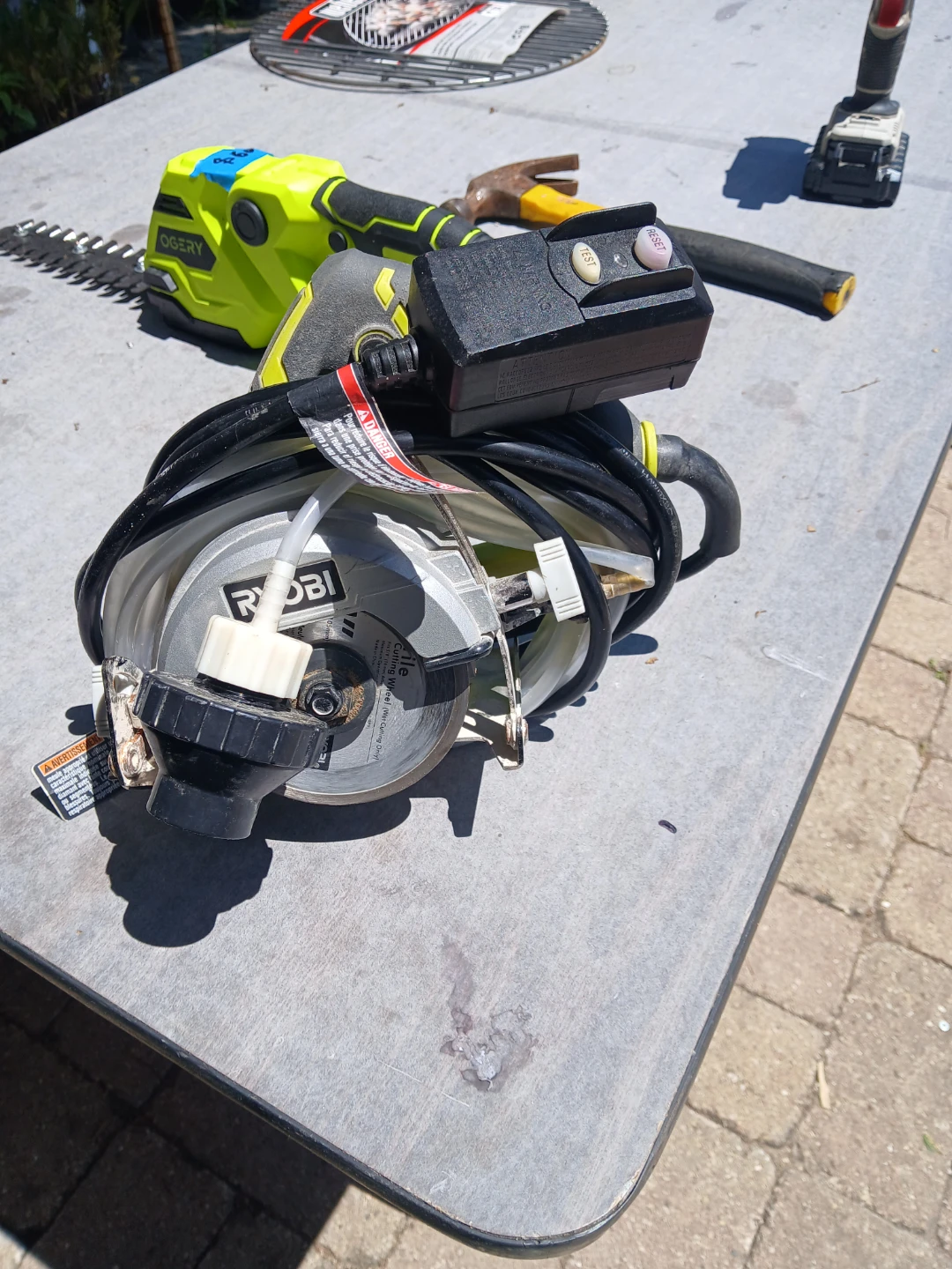 Ryobi Corded Compact Circular Saw with Guide - photo 2