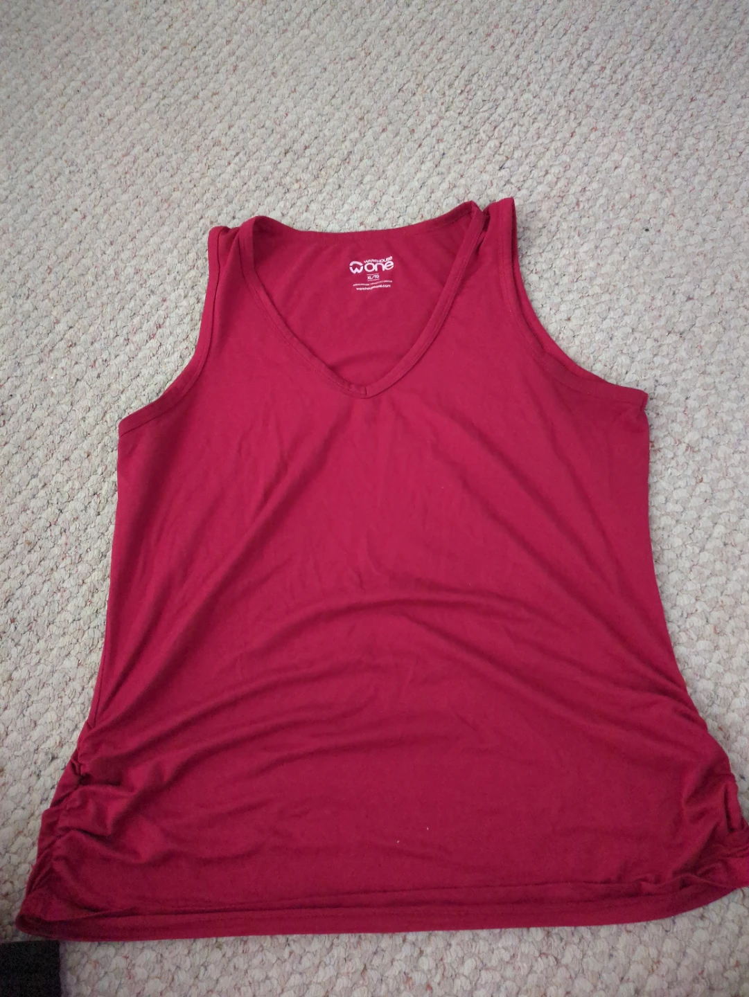 Red Tank Top Size XL
