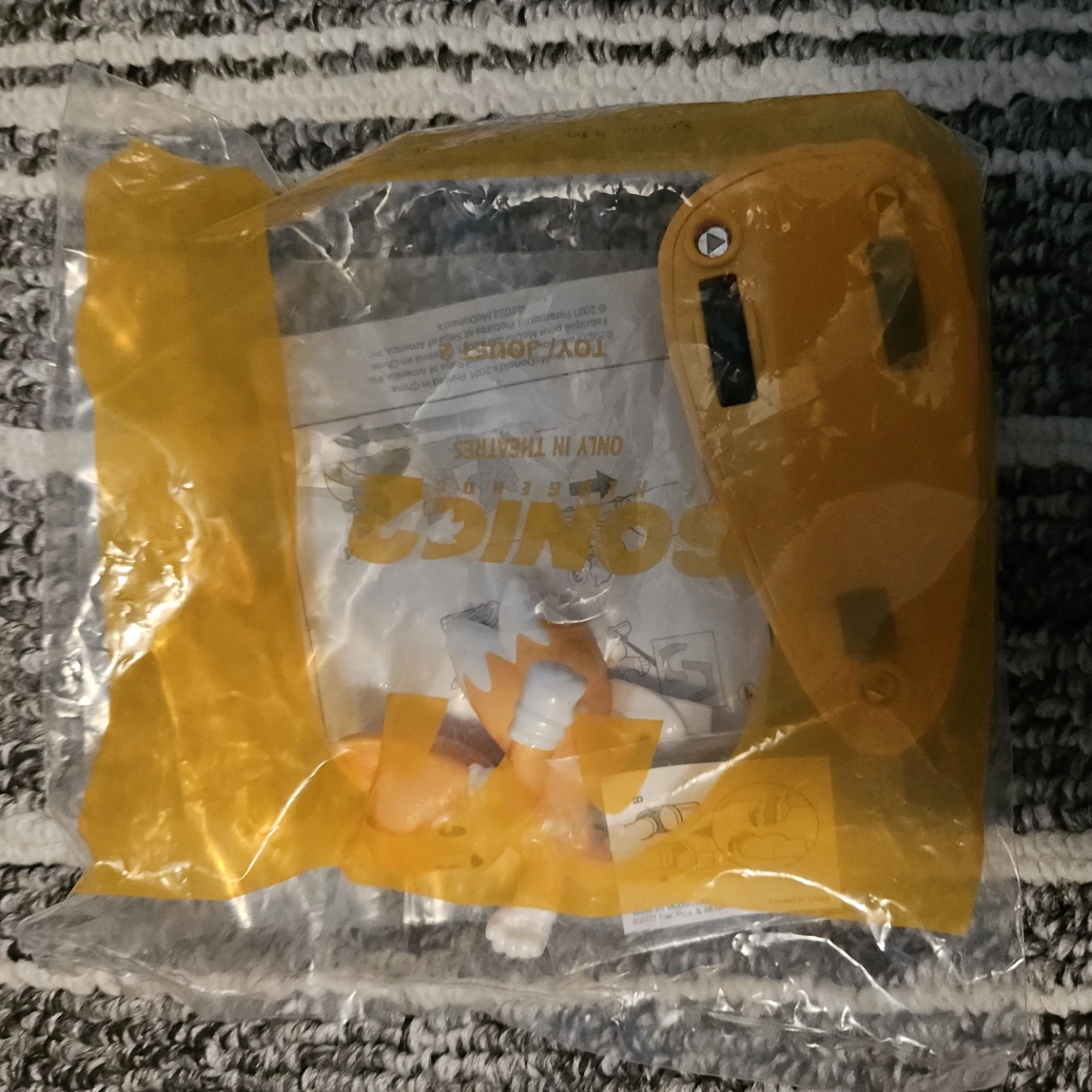 McDonald's Sonic the Hedgehog Happy Meal Toy