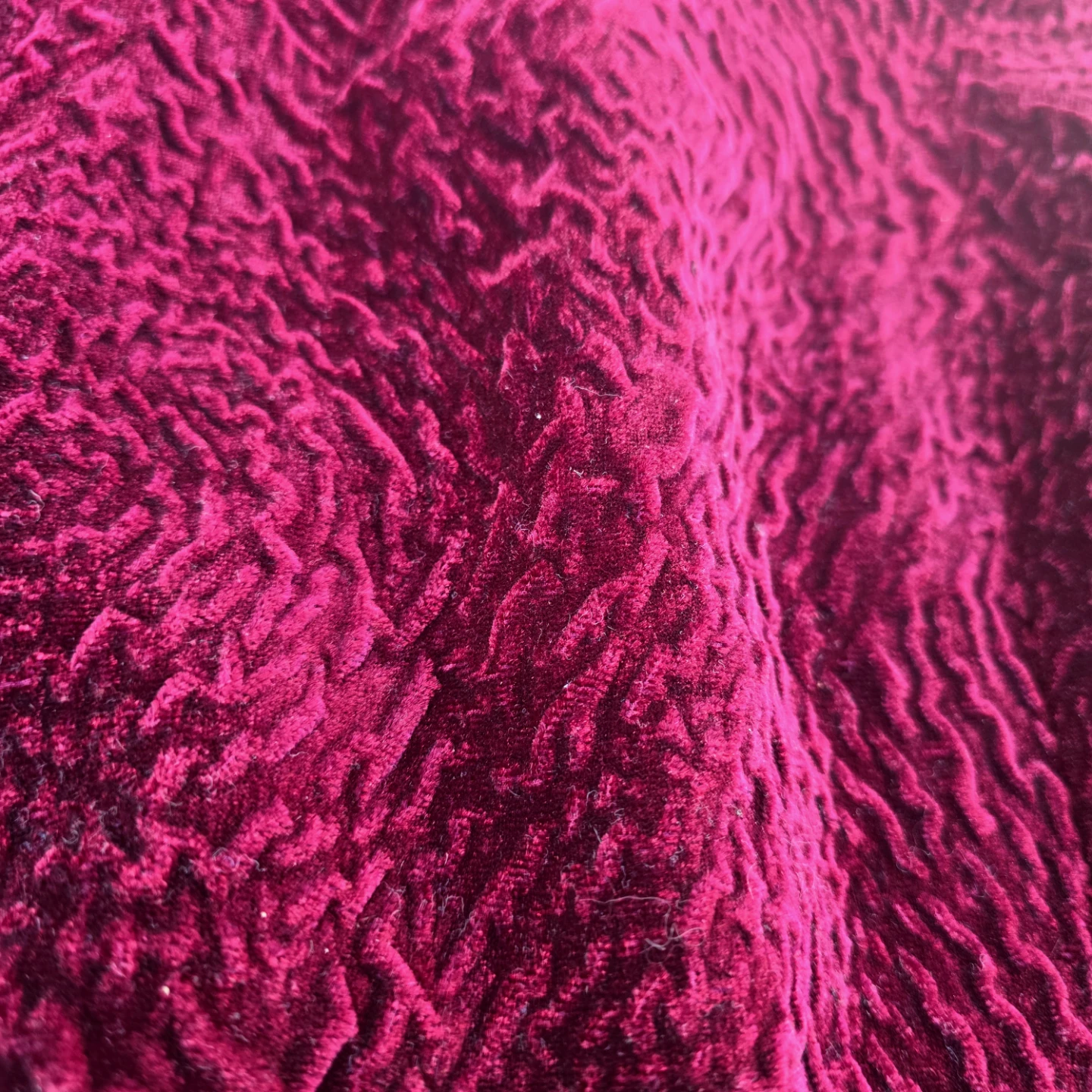 Vintage Burgundy Velvet Blouse/Blazer in size XL - photo 5