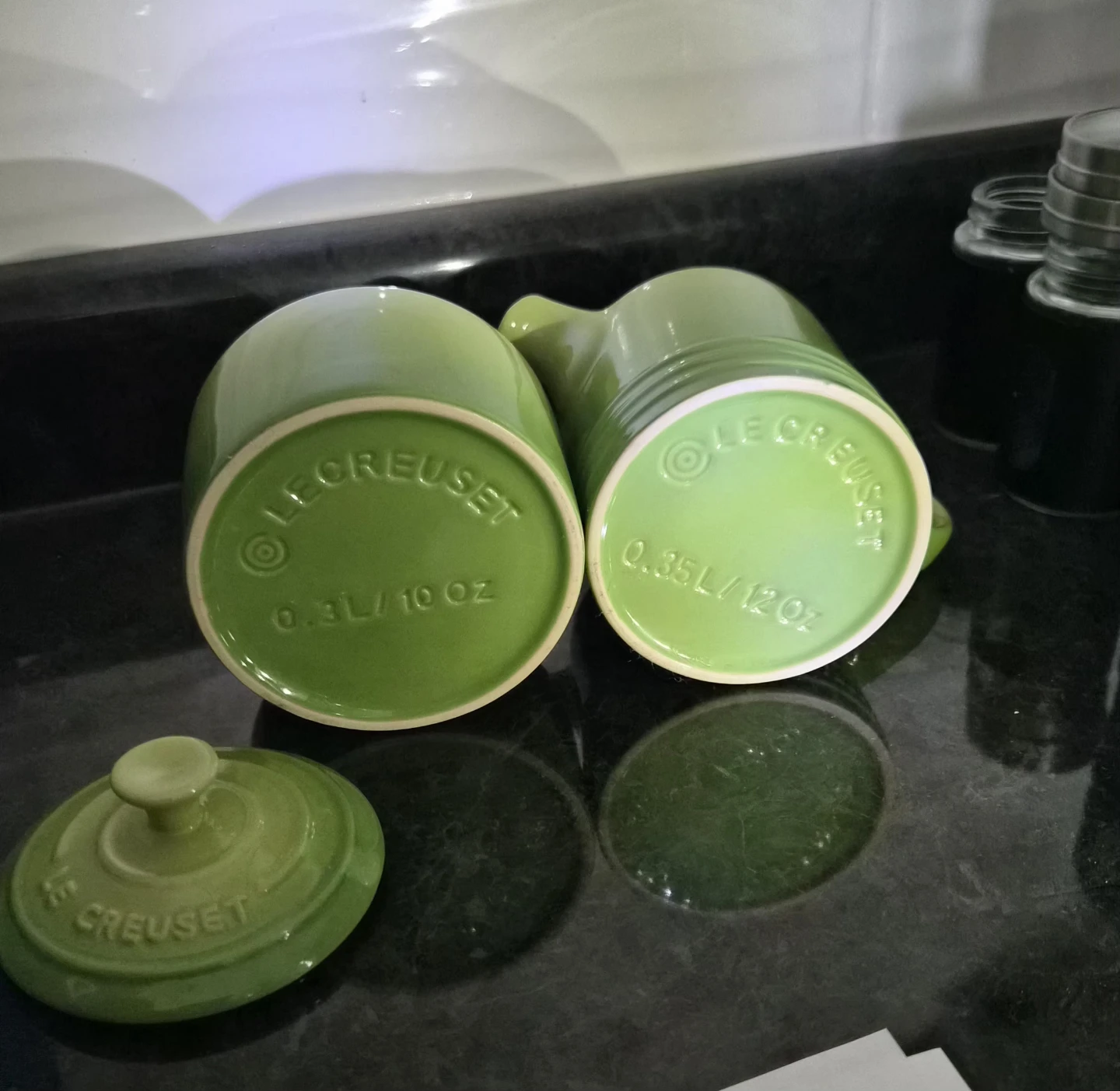 Le Creuset Creamer and Sugar Bowl Set -Palm - photo 2
