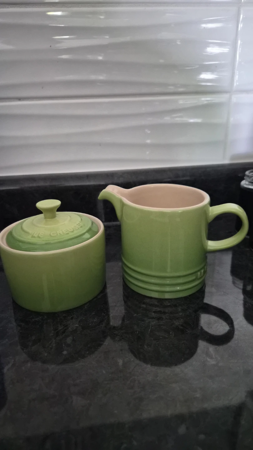 Le Creuset Creamer and Sugar Bowl Set -Palm - photo 4