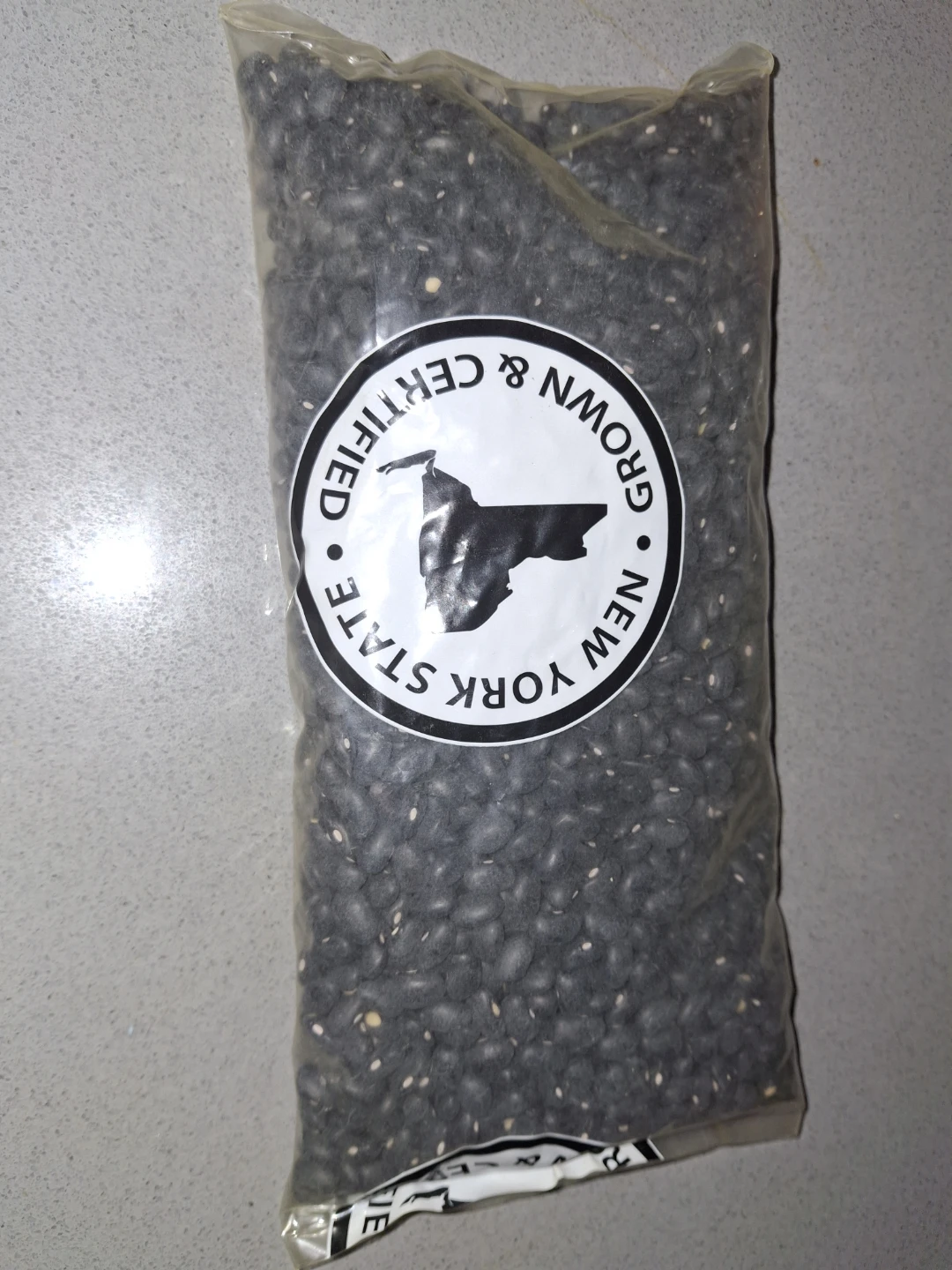 New York State Grown & Certified Black Beans