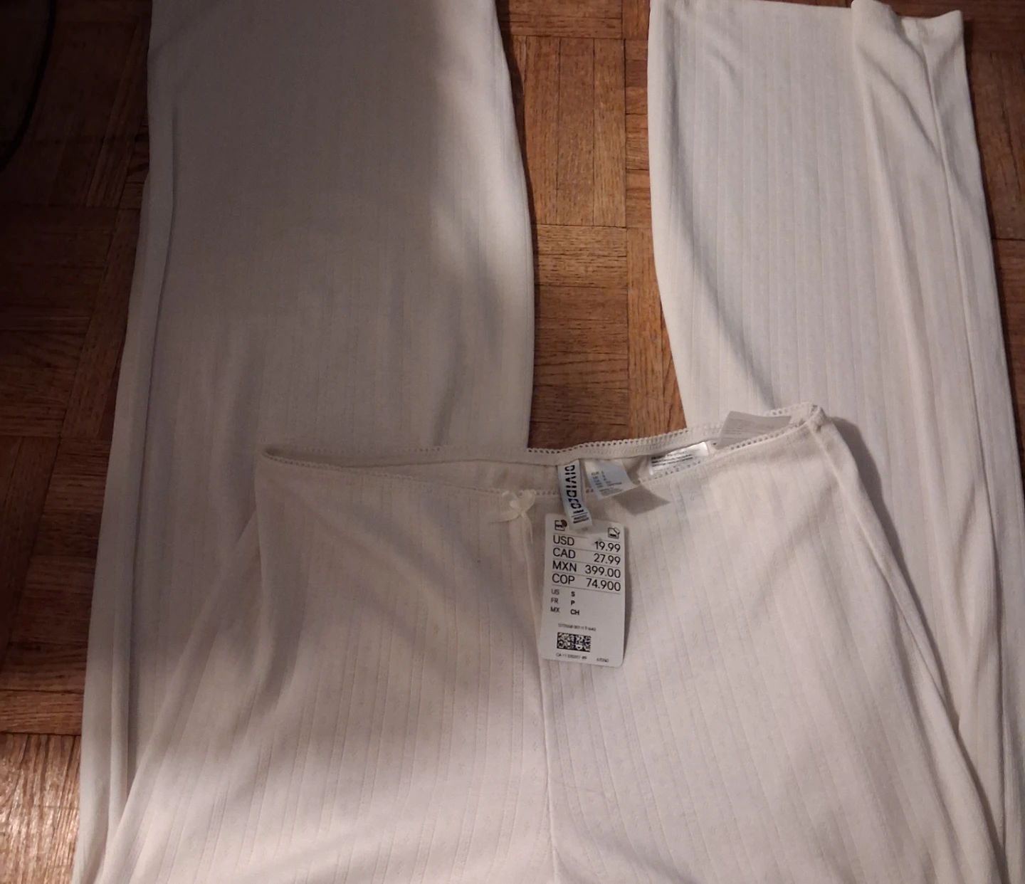 H&M Divided Ribbed Lounge Pants Size S