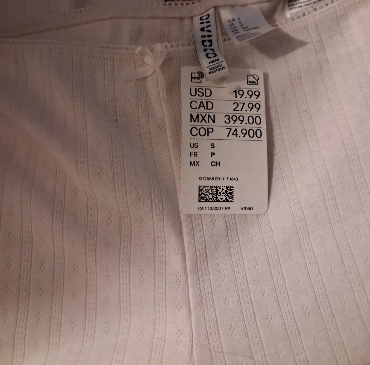 H&M Divided Ribbed Lounge Pants Size S - photo 3