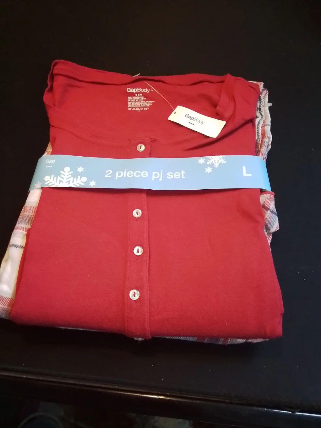 GapBody Women's 2 Piece PJ Set Size L