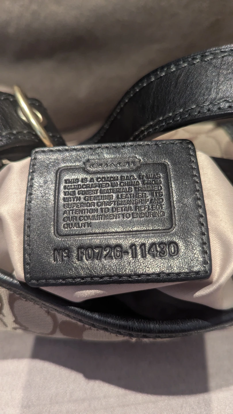 Coach Monogram Shoulder Bag - photo 4
