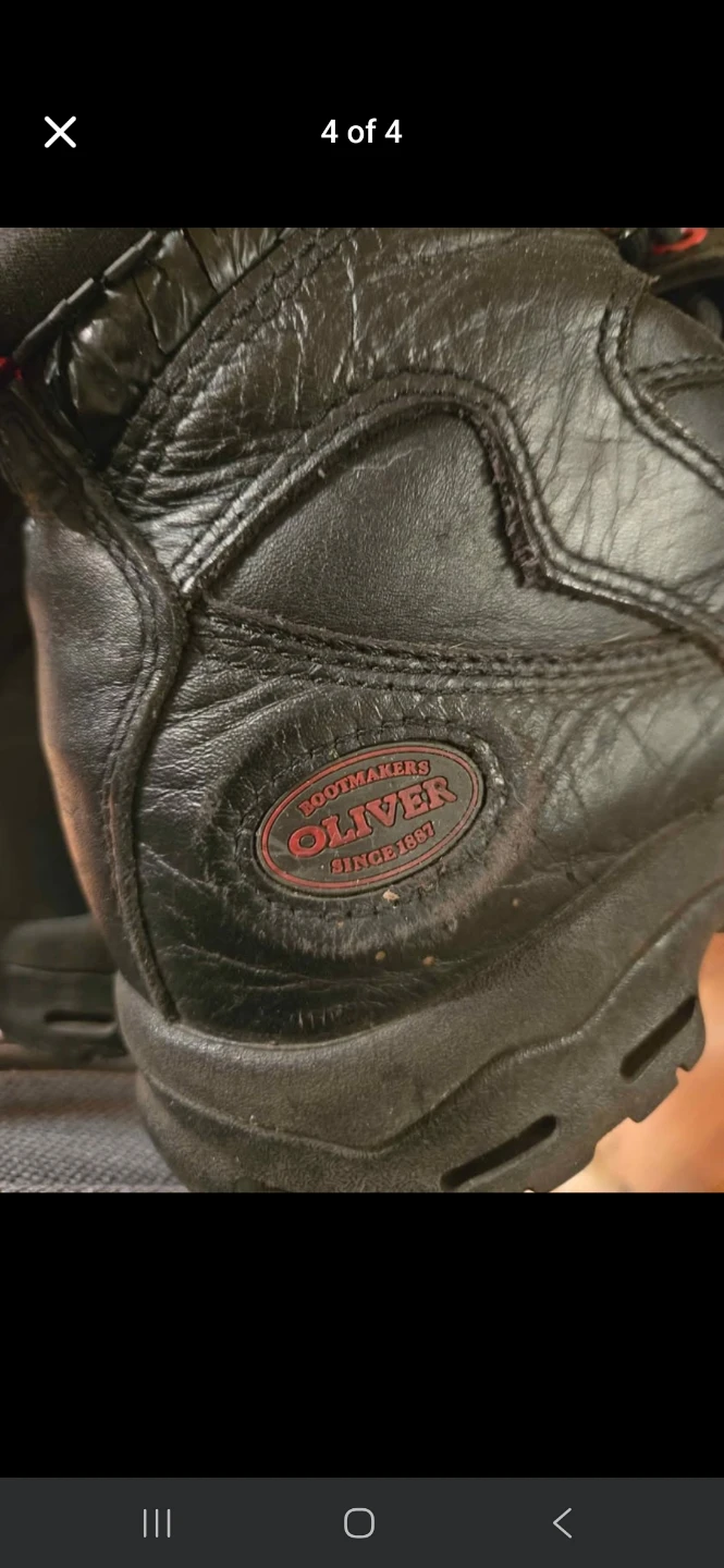 Oliver Bootmakers Black Leather steeltoes - photo 4