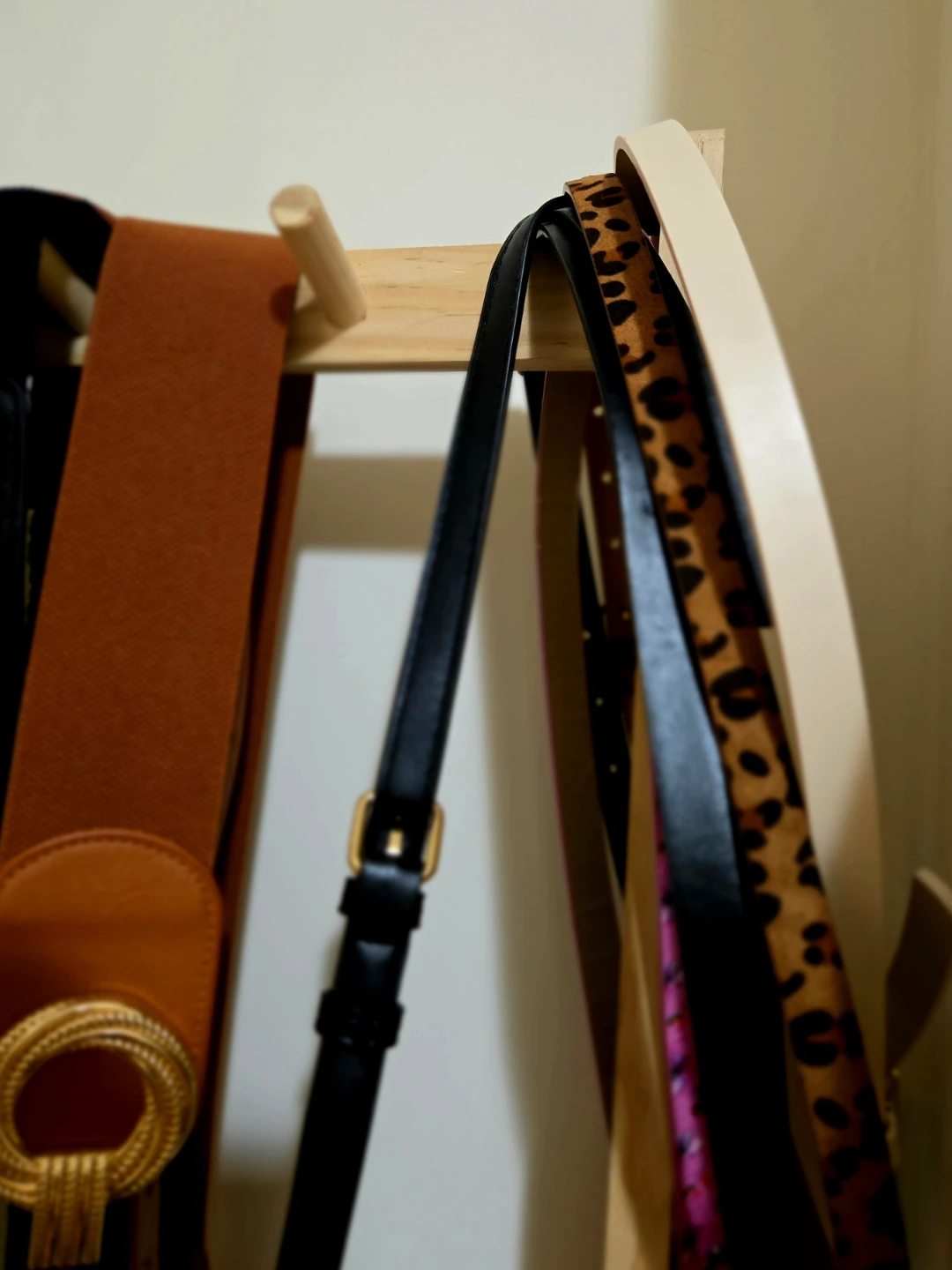 Wooden Garment Rack with Shelves - photo 4