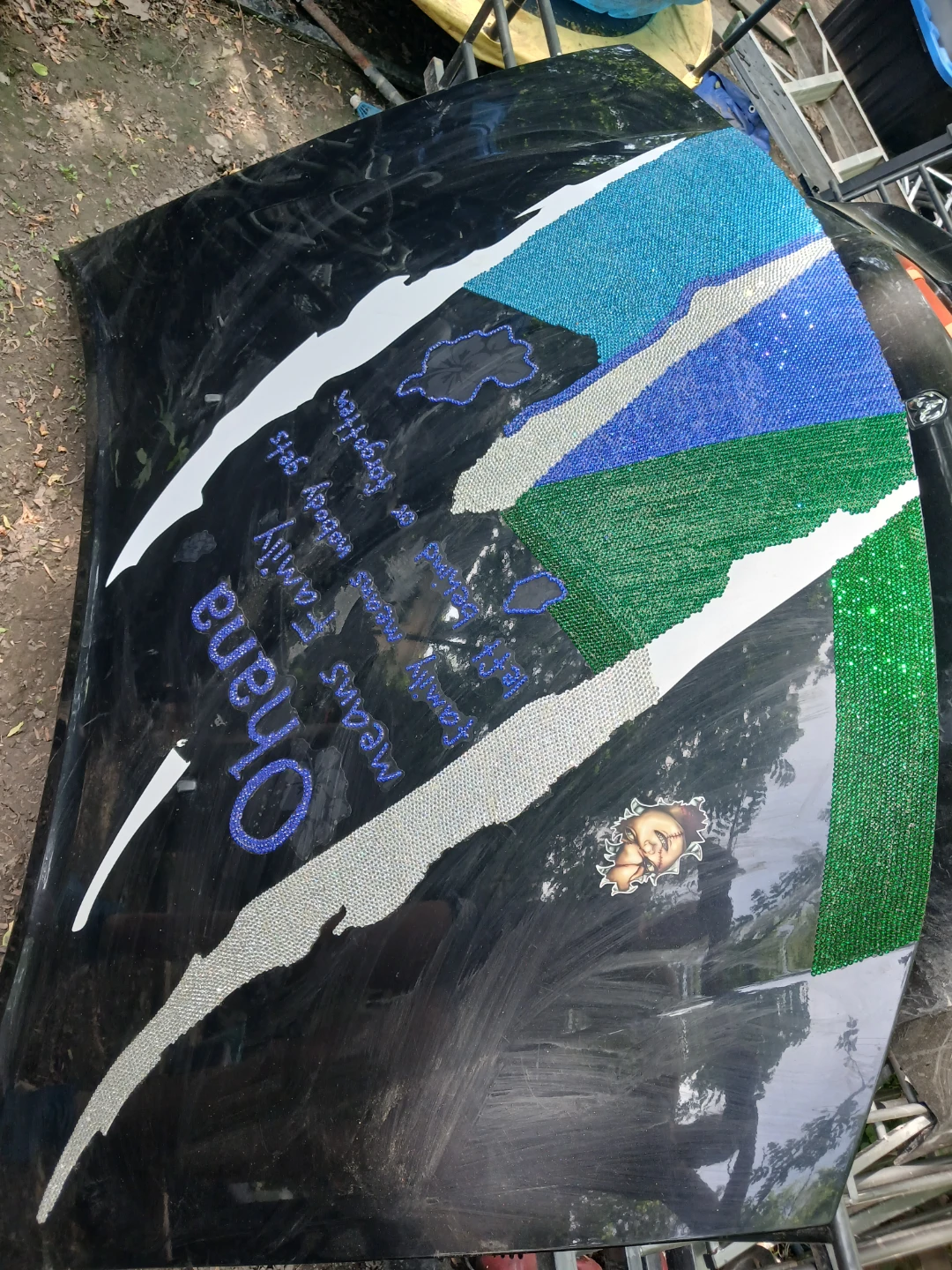 Custom Bling Car Hood - photo 3