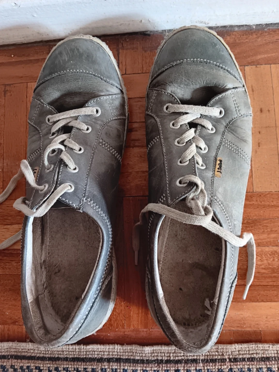 Josef Seibel light blue Leather Shoes Size 39