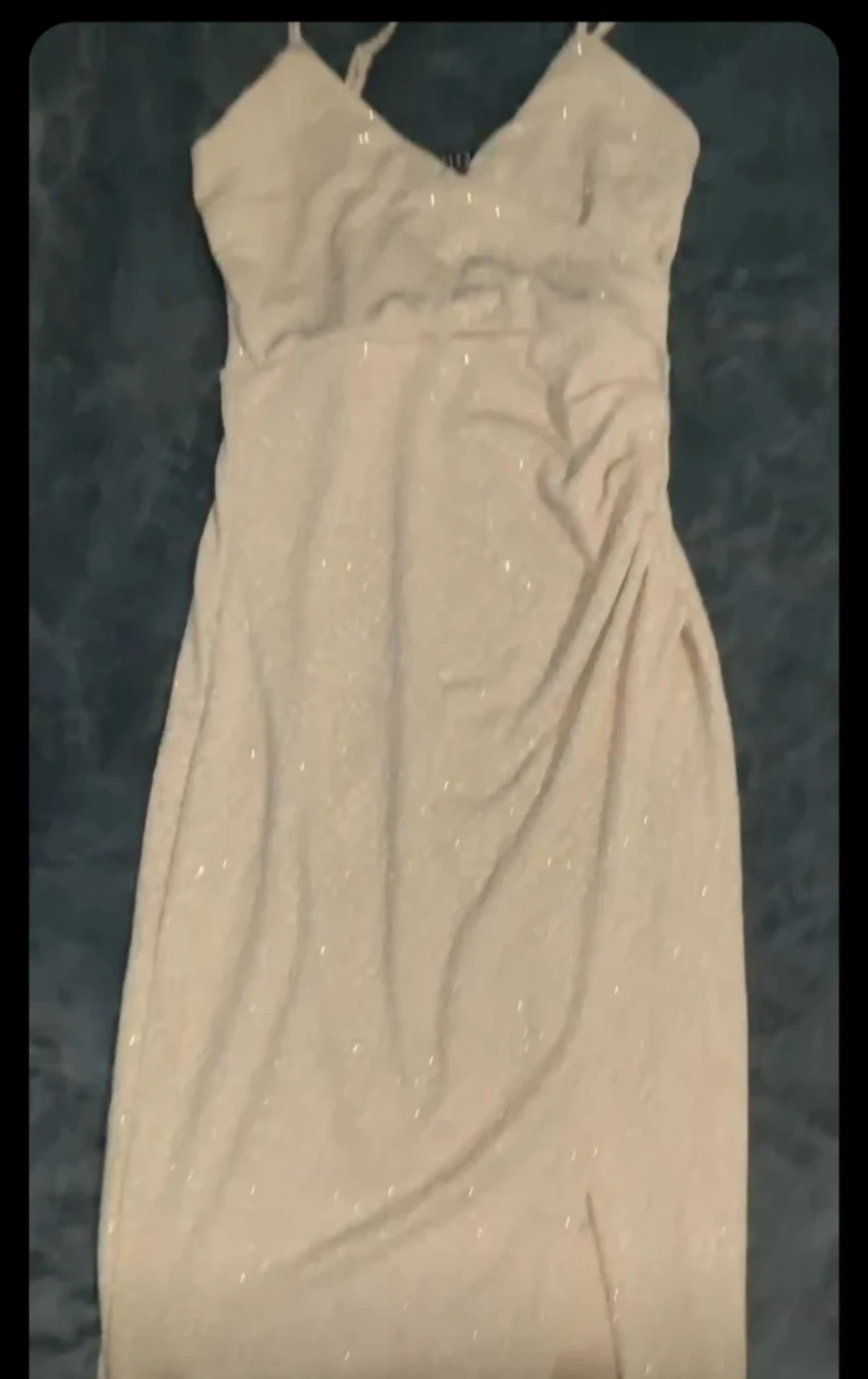 Refuge Sparkly Ruched Dress