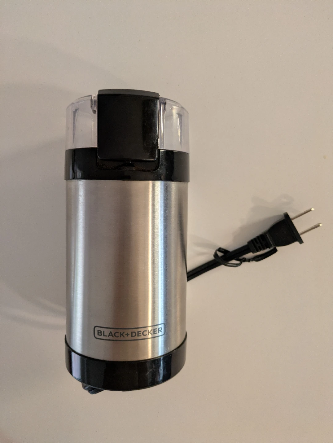 Black+Decker Stainless Steel Electric Grinder