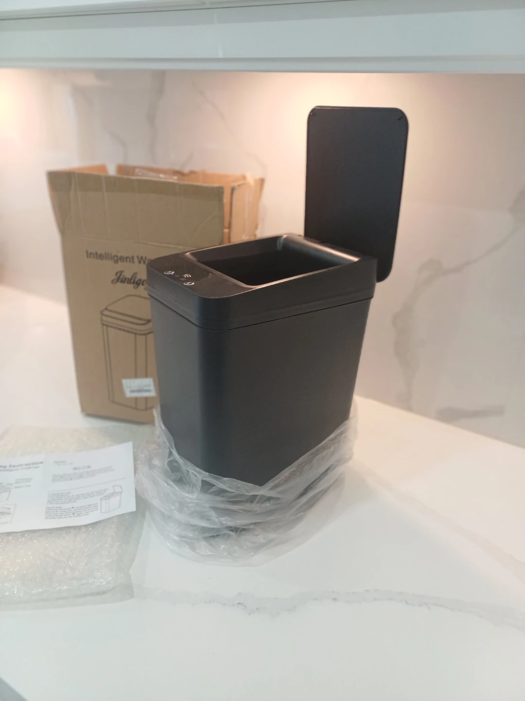 Jinlligogo Intelligent Wastebin - Black - photo 5