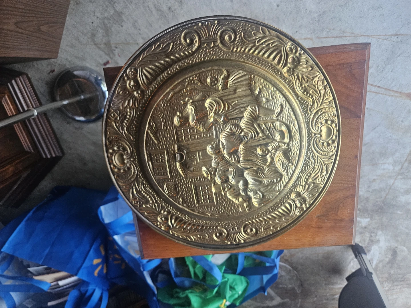 Brass Decorative Plate - photo 2