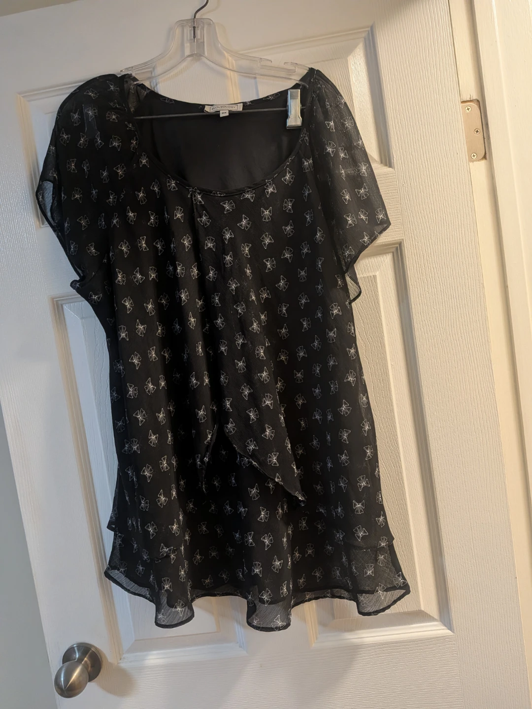 sheer black blouse pick up in St Albert - photo 2