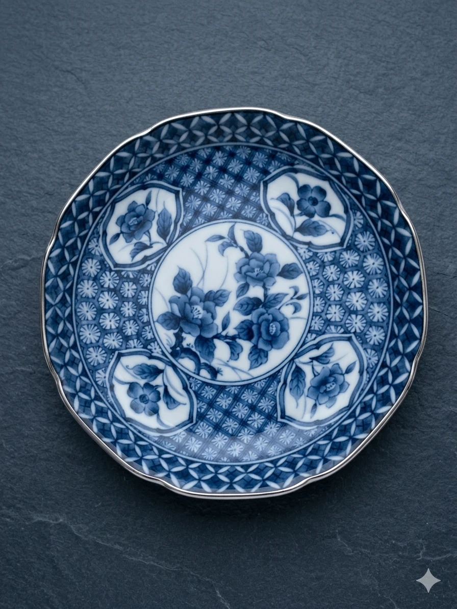 Vintage Japanese Takahashi San Francisco Porcelain Plate